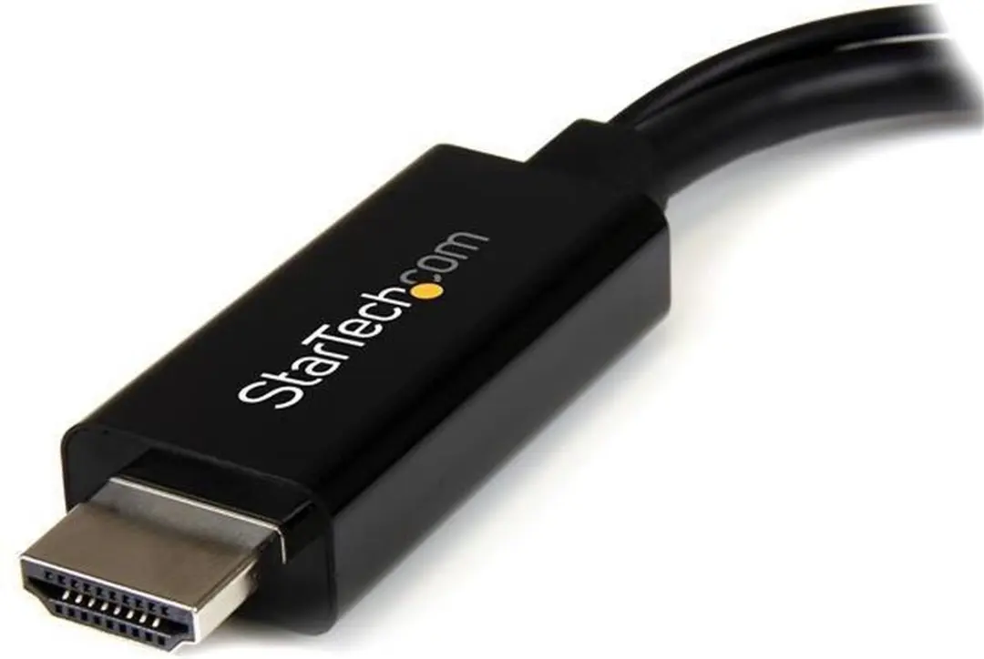 Startech HD2DP 4K HDMI naar DisplayPort Adapter - Zwart