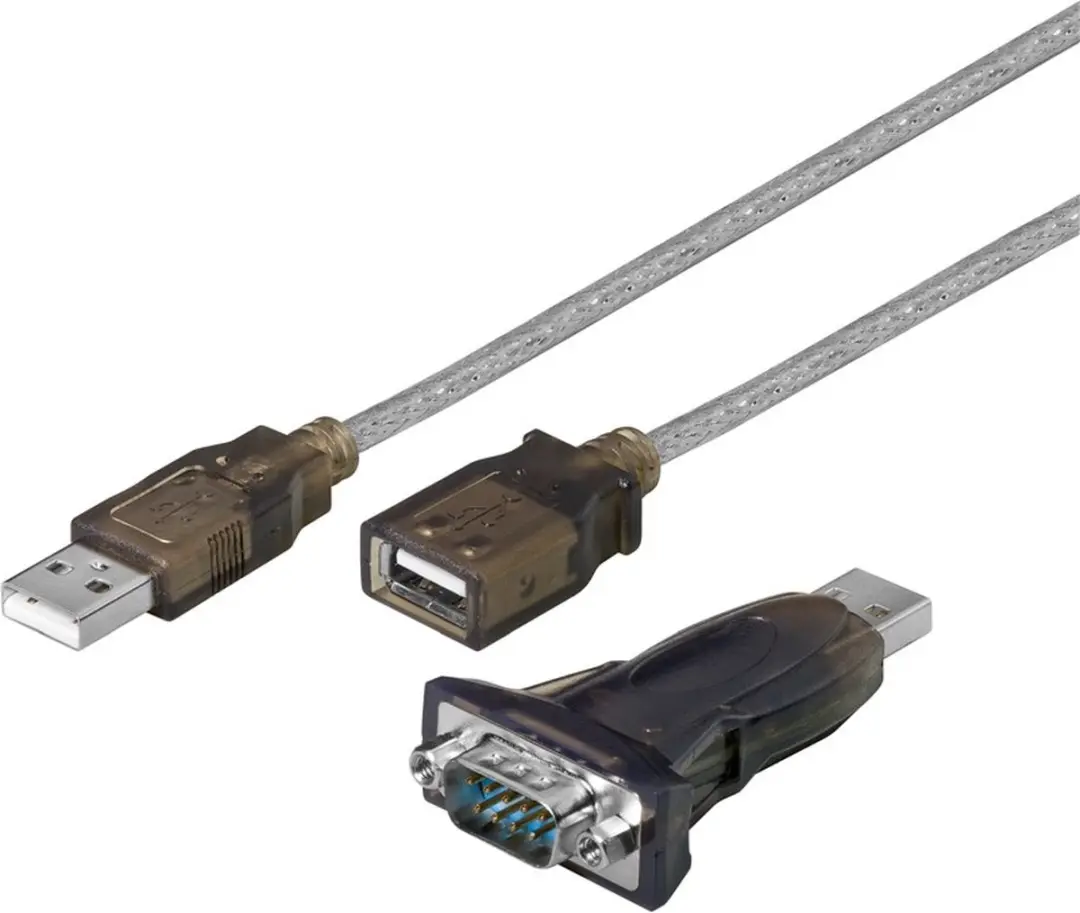 Goobay 95436 USB Type-A naar RS-232 Seriële Kabel - 1,5m - 10 Stuks