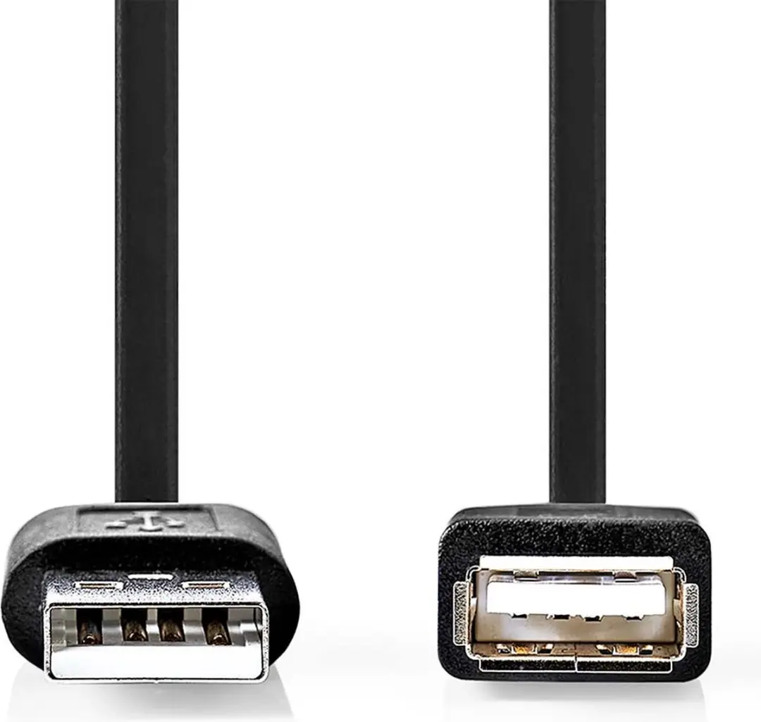 Nedis USB 2.0 A Male naar A Female Kabel 0,2m