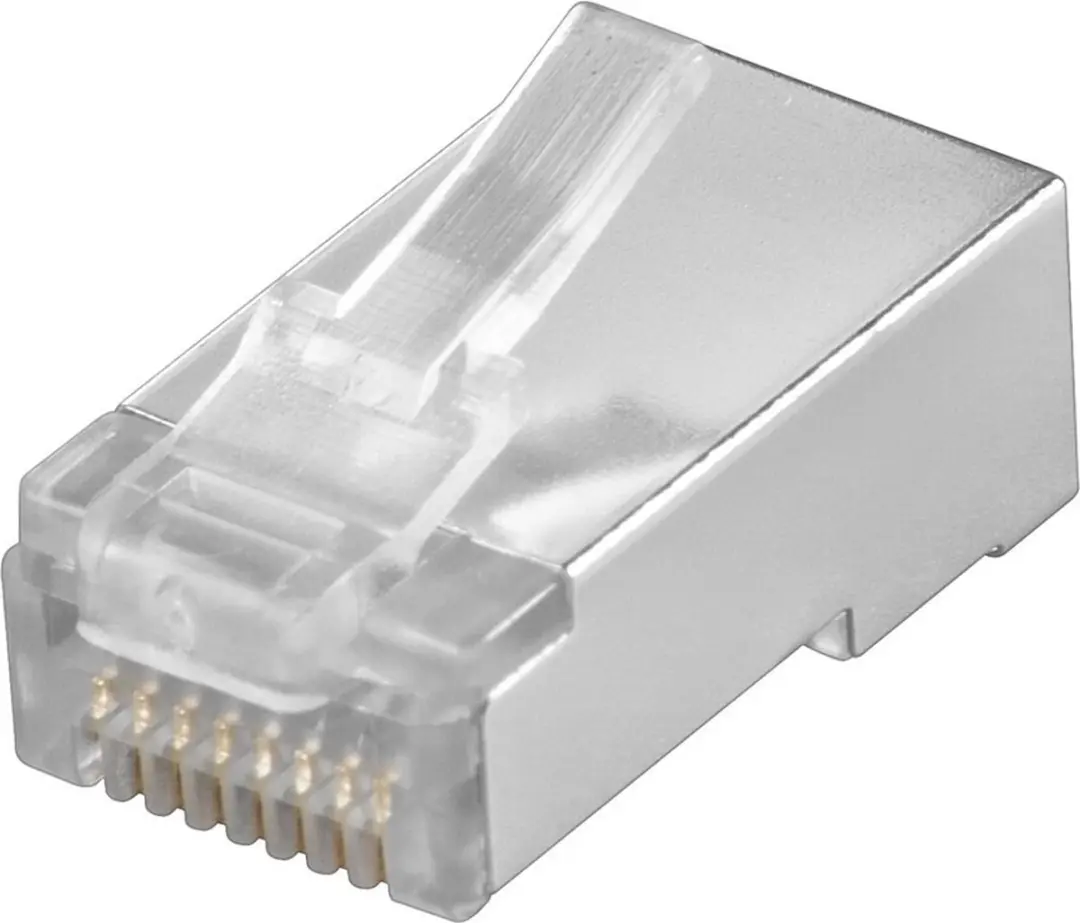 Goobay RJ45 Stekker CAT5e STP 8P8C - 10 Stuks