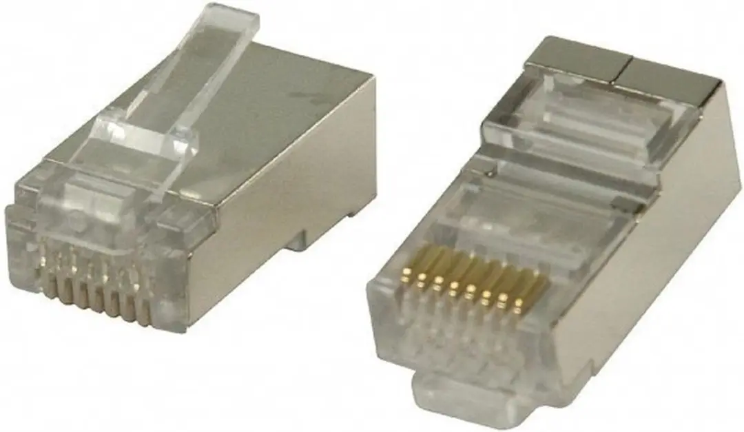 Goobay RJ45 Stekker CAT5e STP 8P8C - 10 Stuks