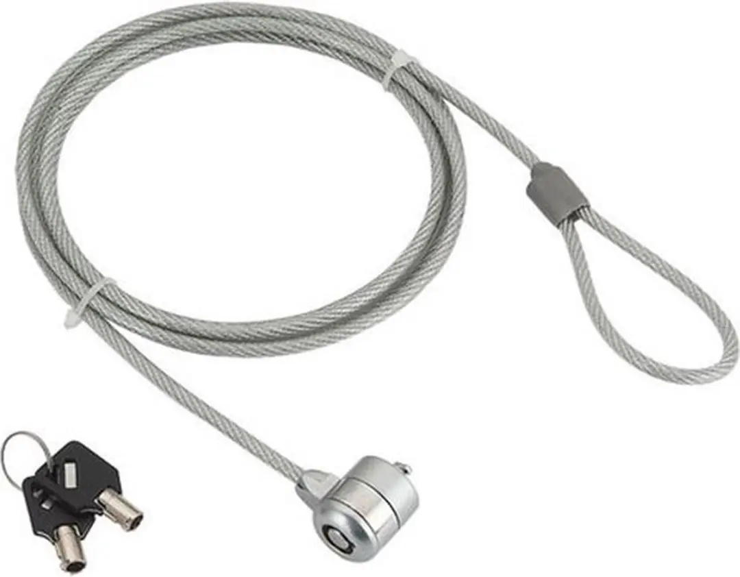 Gembird LK-K-01  - Notebook anti-diefstalkabel met slot