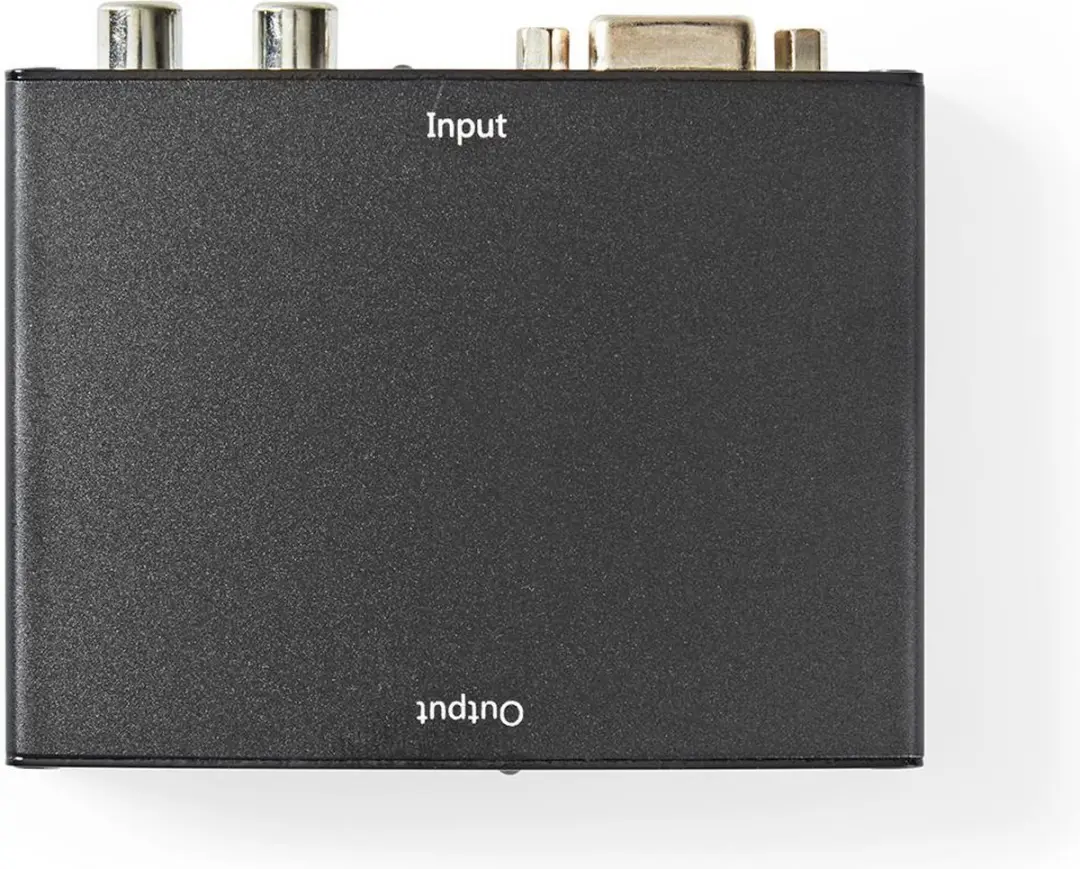 Nedis VCON3454AT HDMI naar VGA/RCA Converter - Antraciet