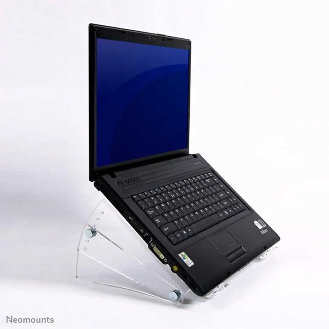 Neomounts NSNOTEBOOK300 Laptopverhoger 10-22" - Transparant - afbeelding 6 van 6
