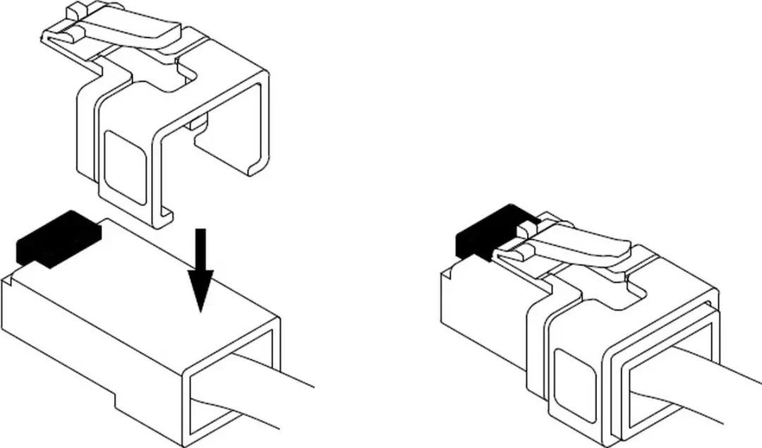 Delock RJ45 Reparatieclips - 40 Stuks