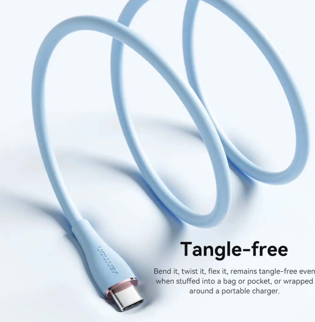 Vention TAWGG USB-C USB 2.0 Kabel 1m - Groen - afbeelding 6 van 6