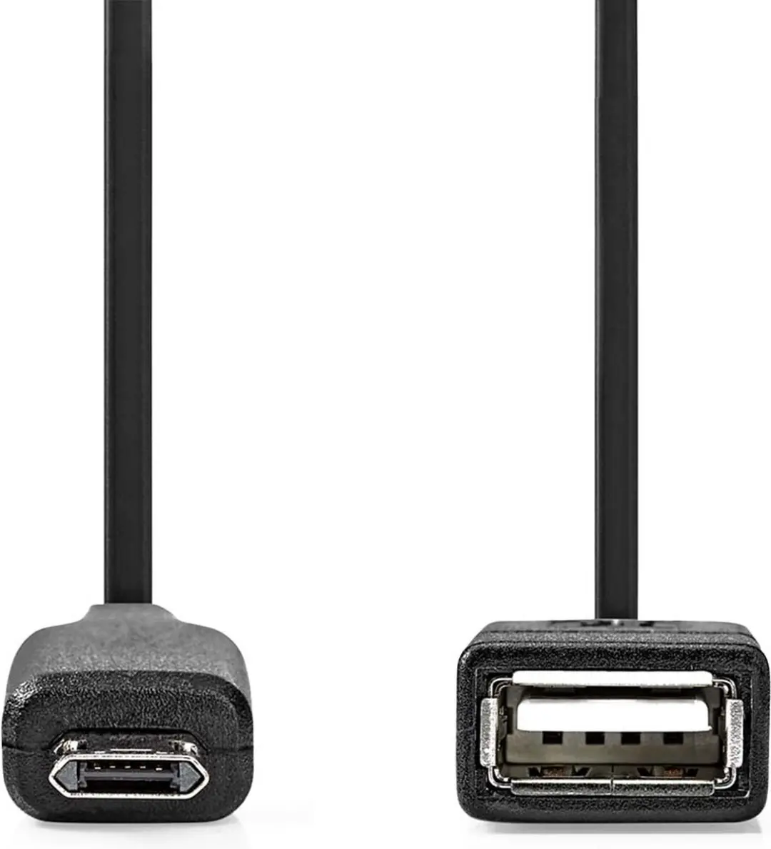 Nedis USB Micro-B Adapter USB-A Female 480Mbps 20cm