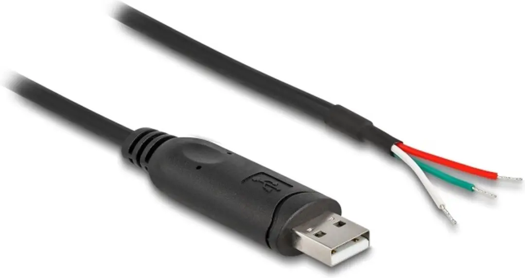 Delock USB 2.0 naar RS-485 Adapterkabel 1m - Zwart