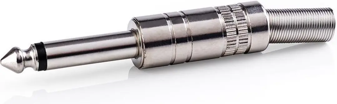Nedis 6,35mm Audioconnector CAVC23980ME - Male - Vernikkeld - 25 Stuks