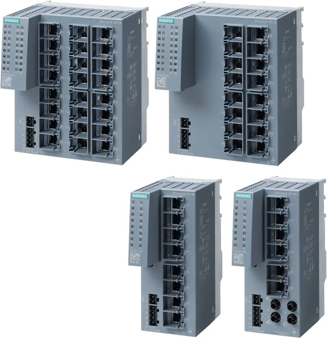 Siemens 6GK5108-0BA00-2AC2 Industrial Ethernet Switch 10/100 MBit/s