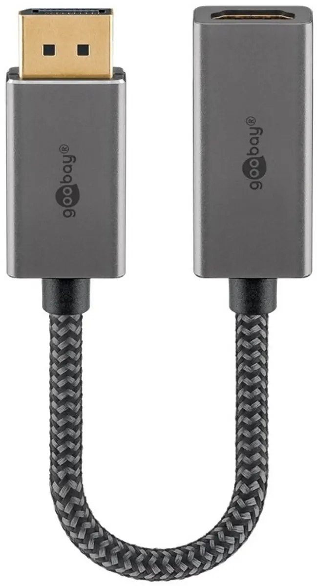 Goobay Plus DisplayPort naar HDMI Adapter 8K 60Hz