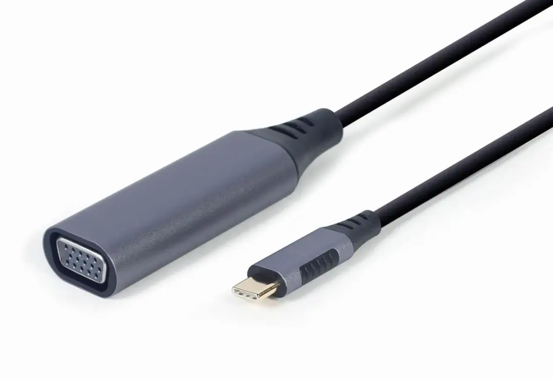 Gembird USB-C naar VGA Adapter - Space Grey
