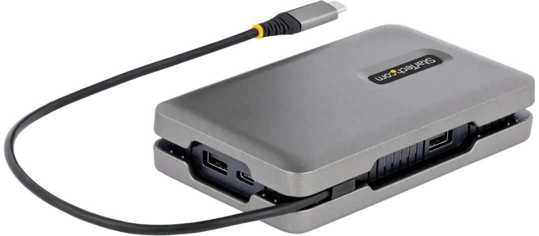 Startech DKM31C3HVCPD USB-C Adapter - 25 cm - Grijs