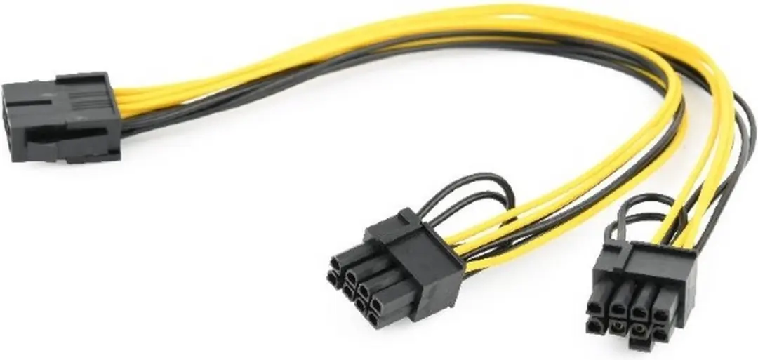 Goobay PCIe 8-pins Voedingskabel 2x (6+2)
