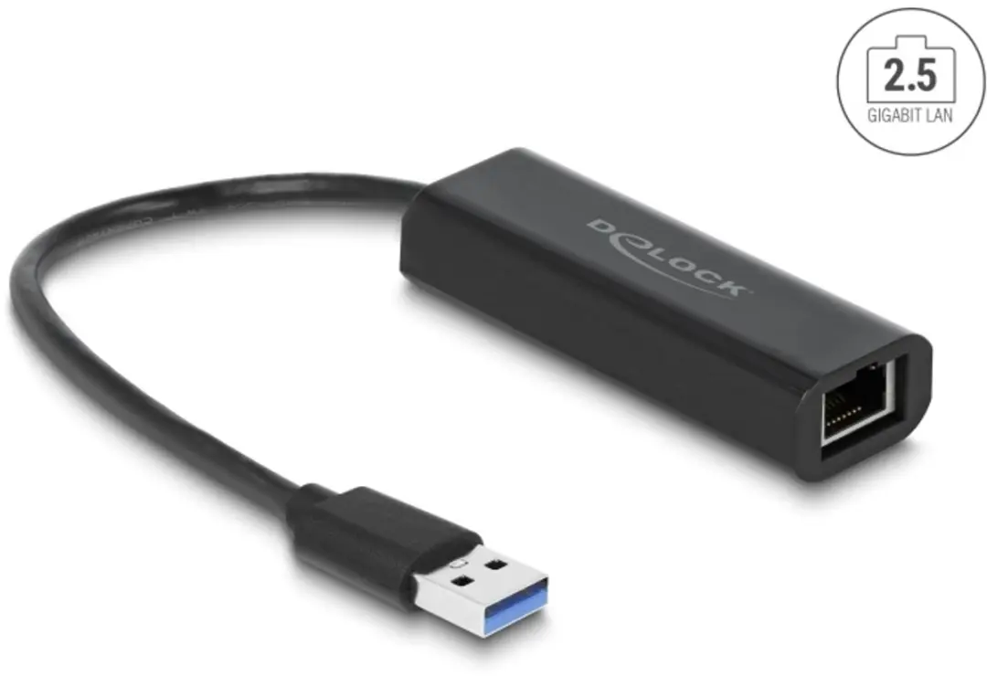 Delock USB Type-A naar 2.5G LAN Adapter