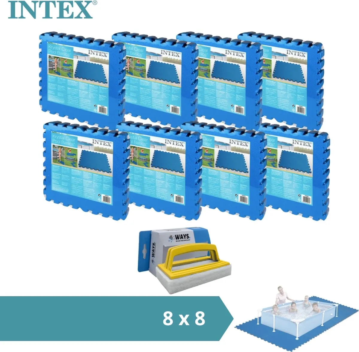 Intex 29081 Zwembadtegels