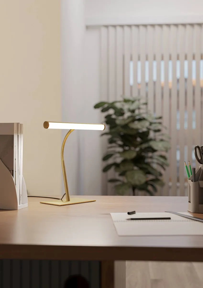 Eglo Riccione Tafellamp - Goud - Instelbaar wit licht - Dimbaar
