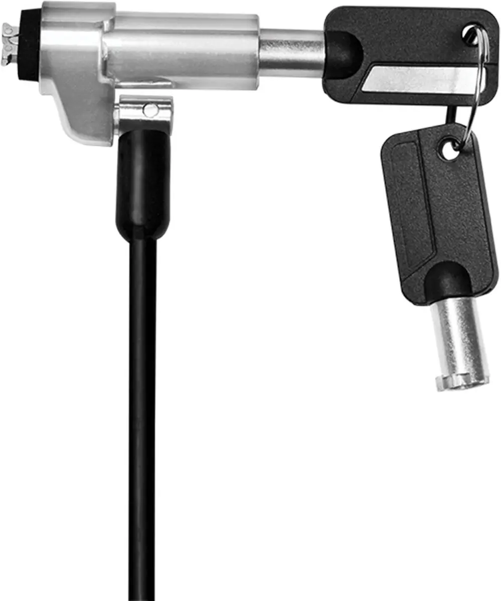 Logilink Laptopslot NBS013 - 2 Sleutels - 15mm - Zwart