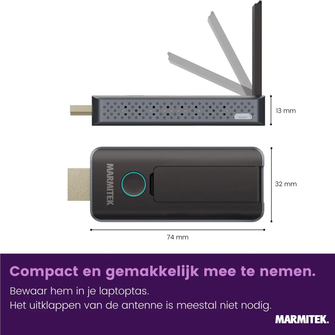 Marmitek STS1 Draadloze HDMI Kabel - Full HD 1080p - 20m