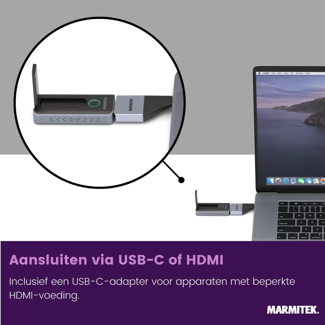 Marmitek STS1 Draadloze HDMI Kabel - Full HD 1080p - 20m