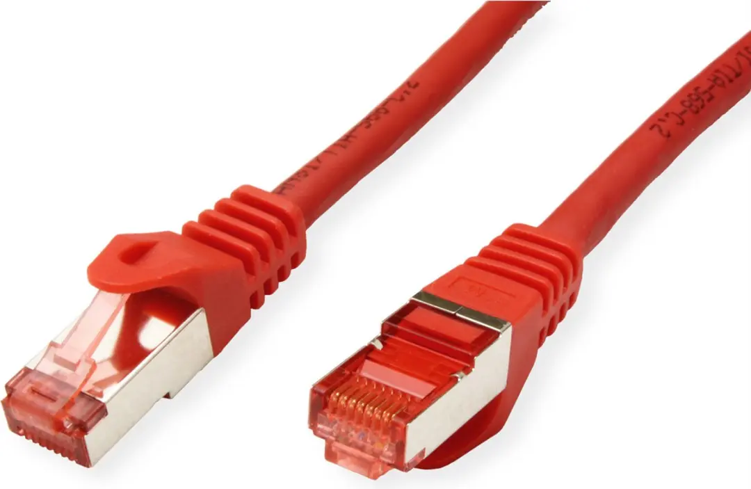 Roline Patchkabel Cat.6 S/FTP PiMF LSOH Rood 1m