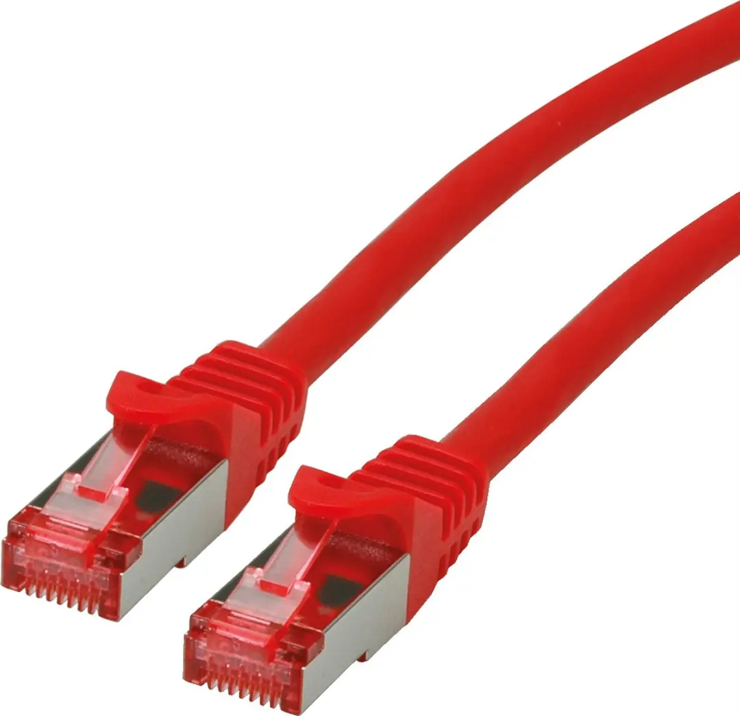 Roline Patchkabel Cat.6 S/FTP PiMF LSOH Rood 1m