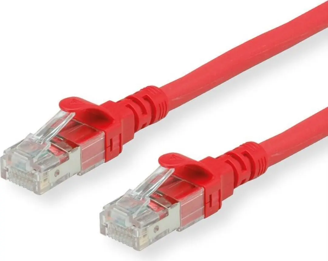 Roline Patchkabel Cat.6 S/FTP PiMF LSOH Rood 1m