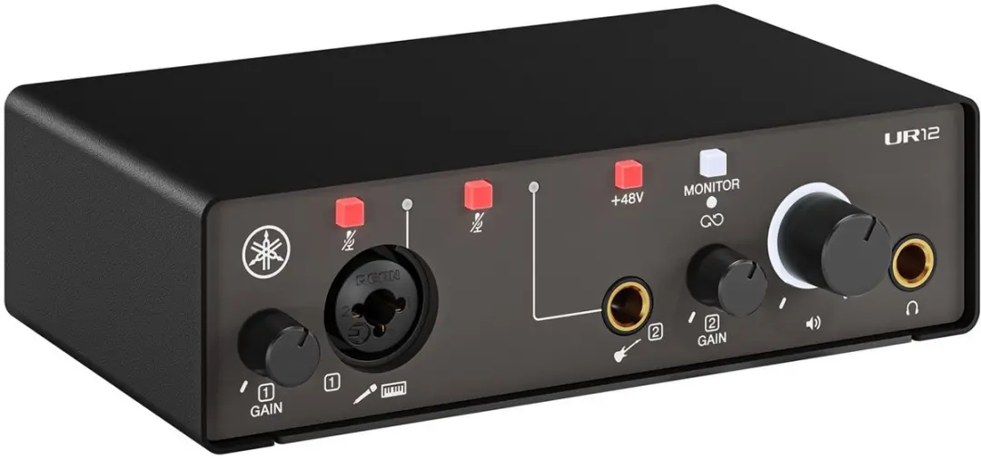 Yamaha UR12 MK3 Black USB-C Audio Interface