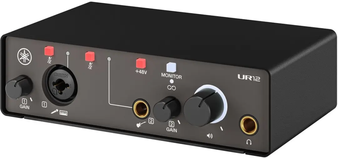 Yamaha UR12 MK3 Black USB-C Audio Interface