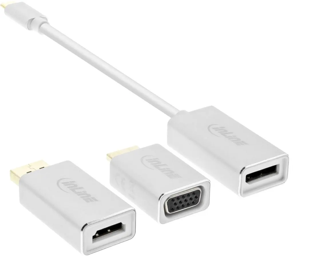 InLine USB Display Converter Set 6-in-1 64109S