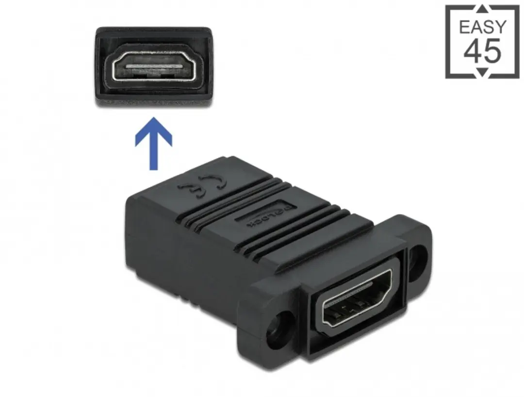 Delock Easy 45 HDMI Adapter recht