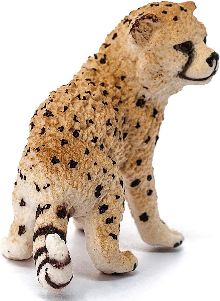 SLH14747 Schleich Wild Life - Jonge Cheetah Figuur, voor Kinderen 3+
