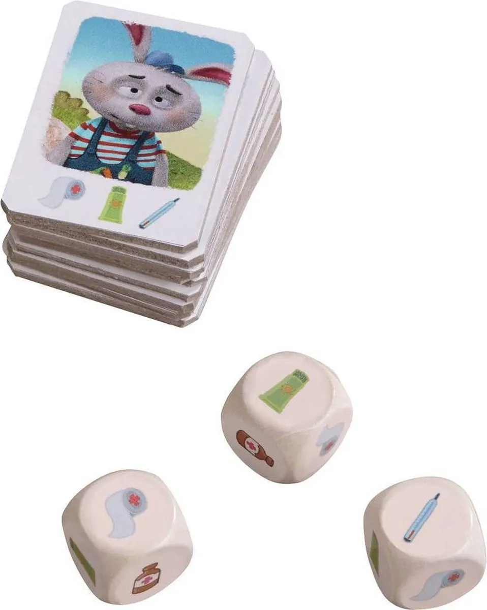Haba Little Fox Dierendokter - Dobbelspel Multicolor