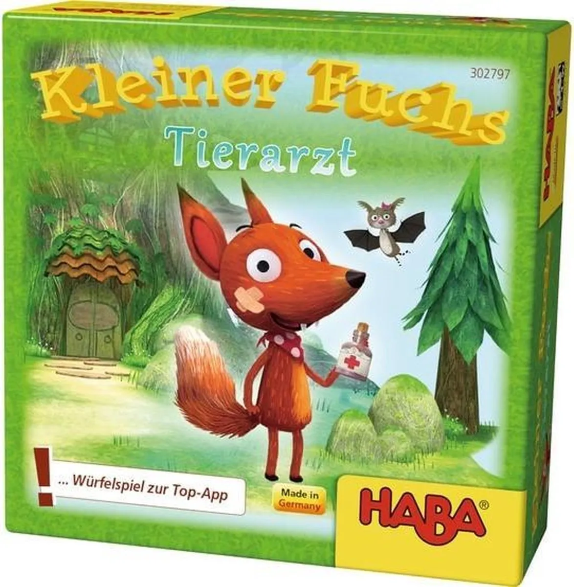 Haba Little Fox Dierendokter - Dobbelspel Multicolor - afbeelding 6 van 6