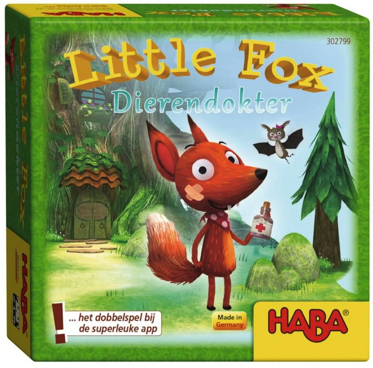 Haba Little Fox Dierendokter - Dobbelspel Multicolor