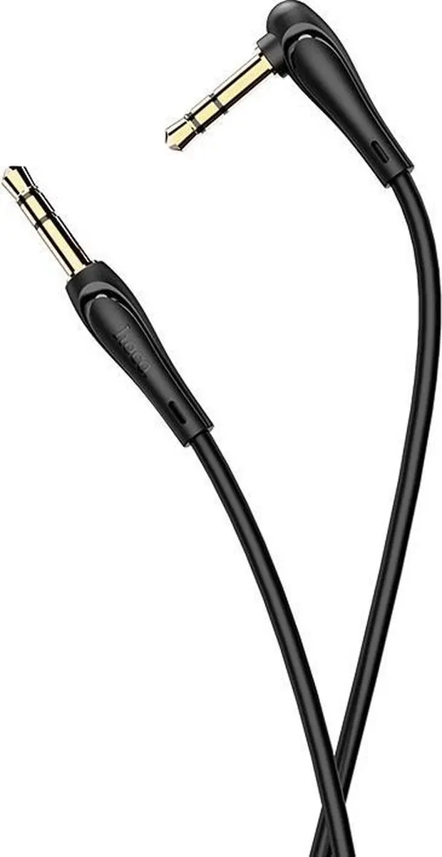 Hoco UPA14 AUX Audiokabel 3,5mm - 1m - Zwart