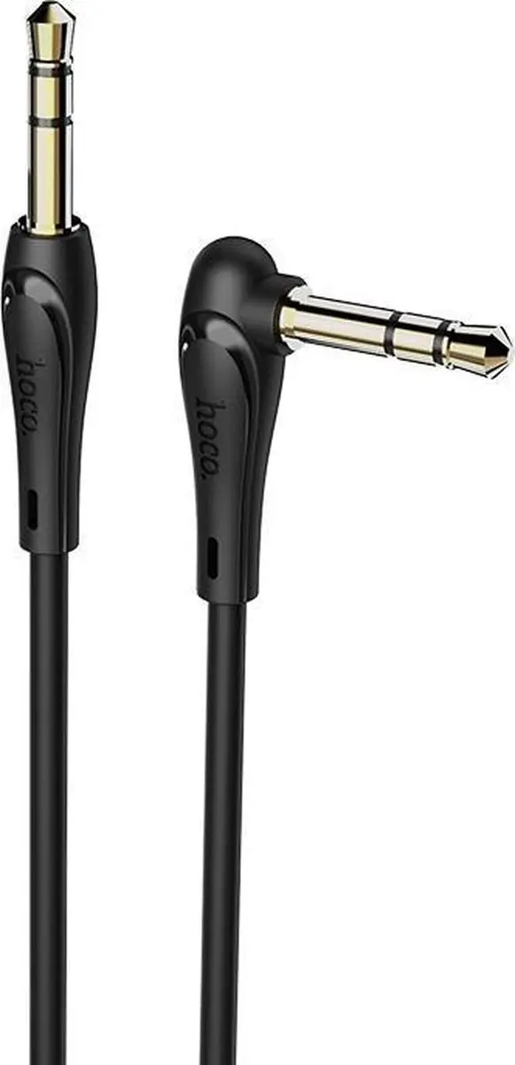 Hoco UPA14 AUX Audiokabel 3,5mm - 1m - Zwart