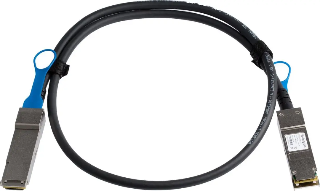 Startech QFXQSFPDAC1M QSFP+ DAC Kabel 1m - Zwart