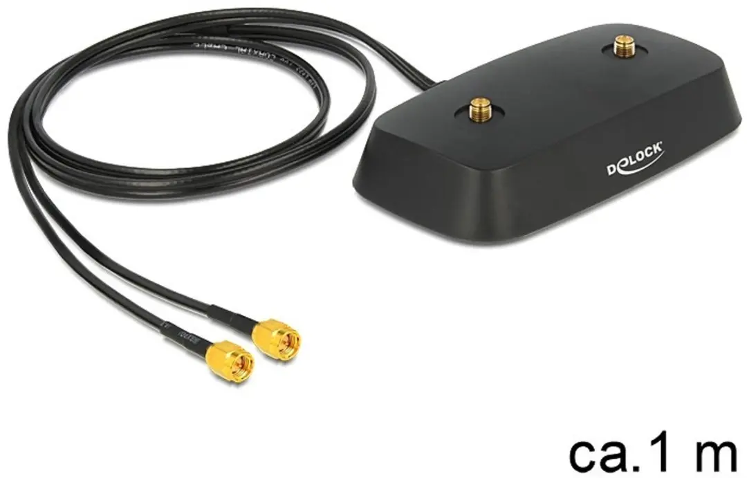 Delock LTE MIMO Antenne Standvoet 2x SMA