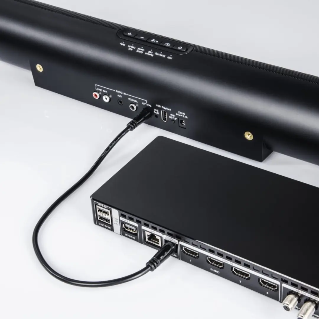 Hama Optische Audiokabel ODT-stekker 0,3m - Verguld