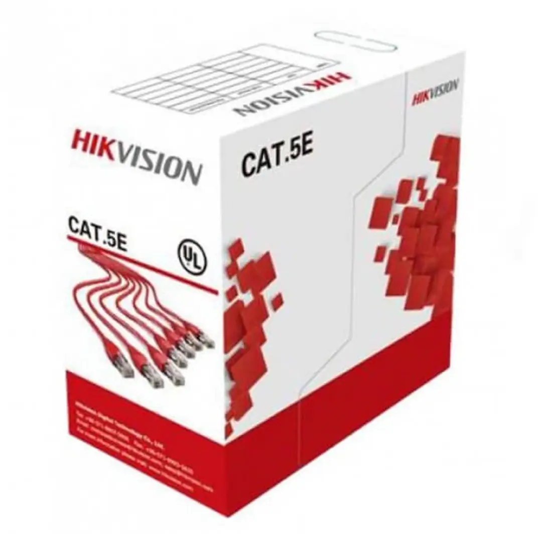 Hikvision DS-1LN5EO-UU/E Netwerkkabel 305m CAT5E Wit