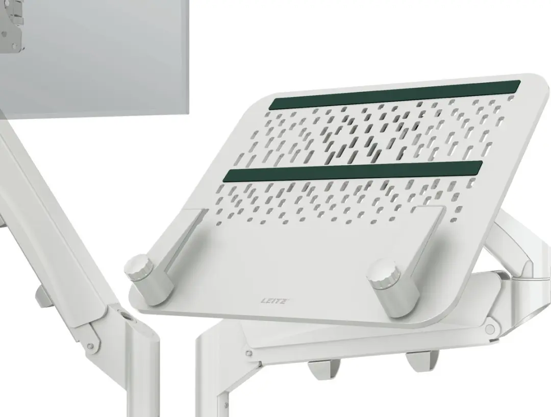 Leitz Ergo 65380085 Monitorarm - 2x 17-32" - Tot 9kg - Grijs