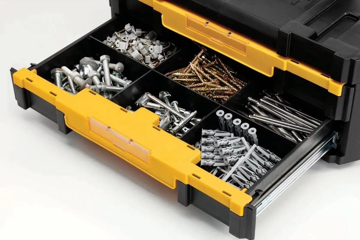 DeWalt TSTAK IV DWST1-70706 Gereedschapskoffer - 9-delig - Zwart