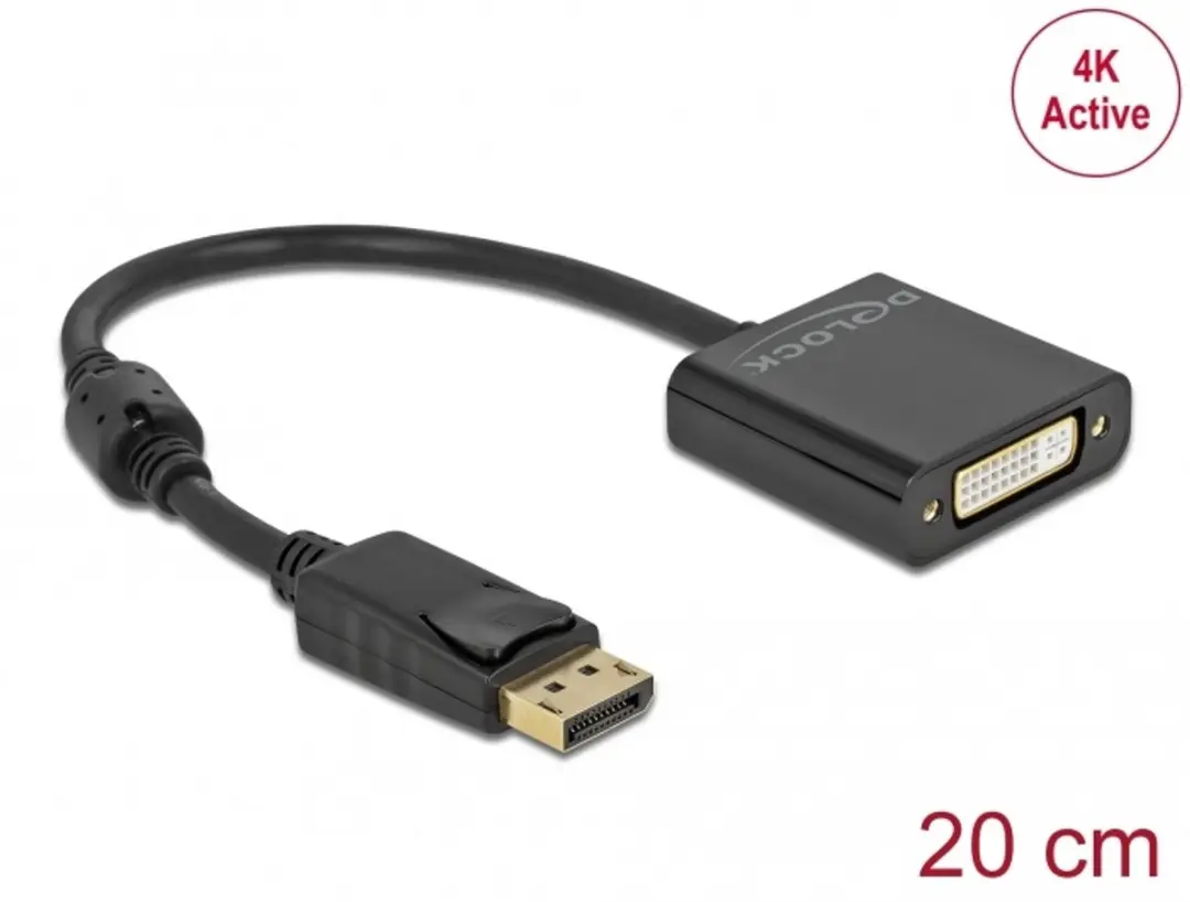 Delock DisplayPort 1.2 naar DVI Adapter