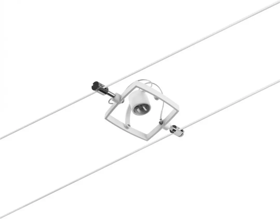 Paulmann 12V-kabelsysteem GU5.3 Wit Mat Chroom