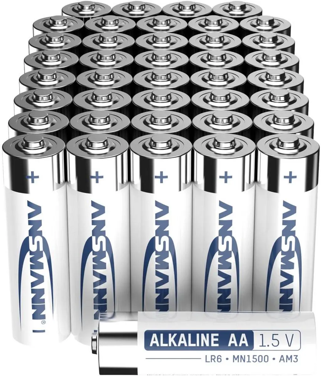 Ansmann AA Alkaline Batterij 40 Stuks