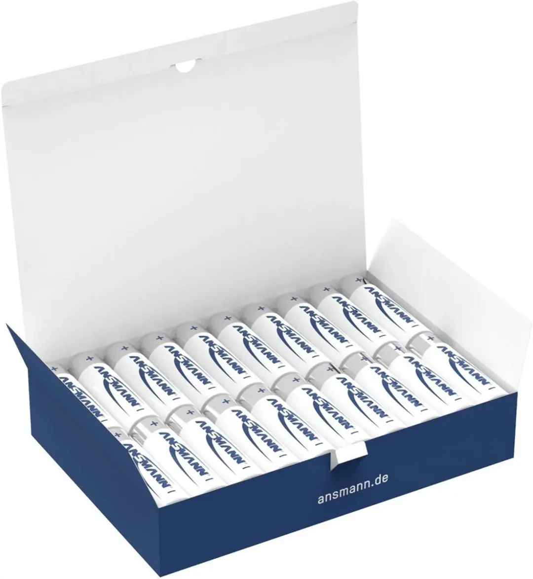 Ansmann AA Alkaline Batterij 40 Stuks