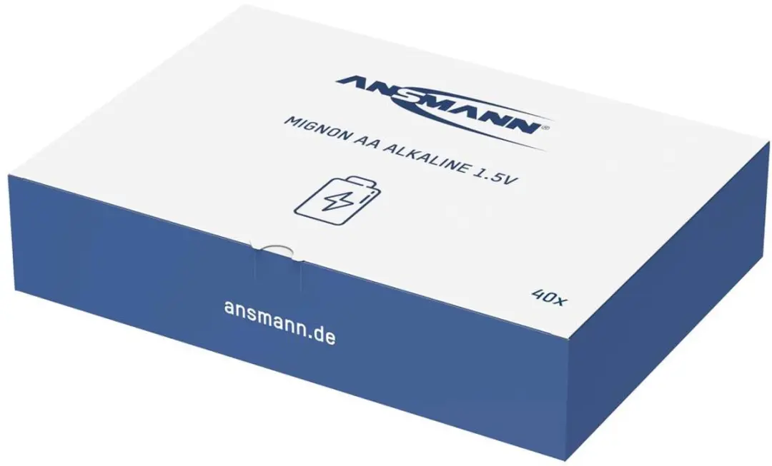 Ansmann AA Alkaline Batterij 40 Stuks