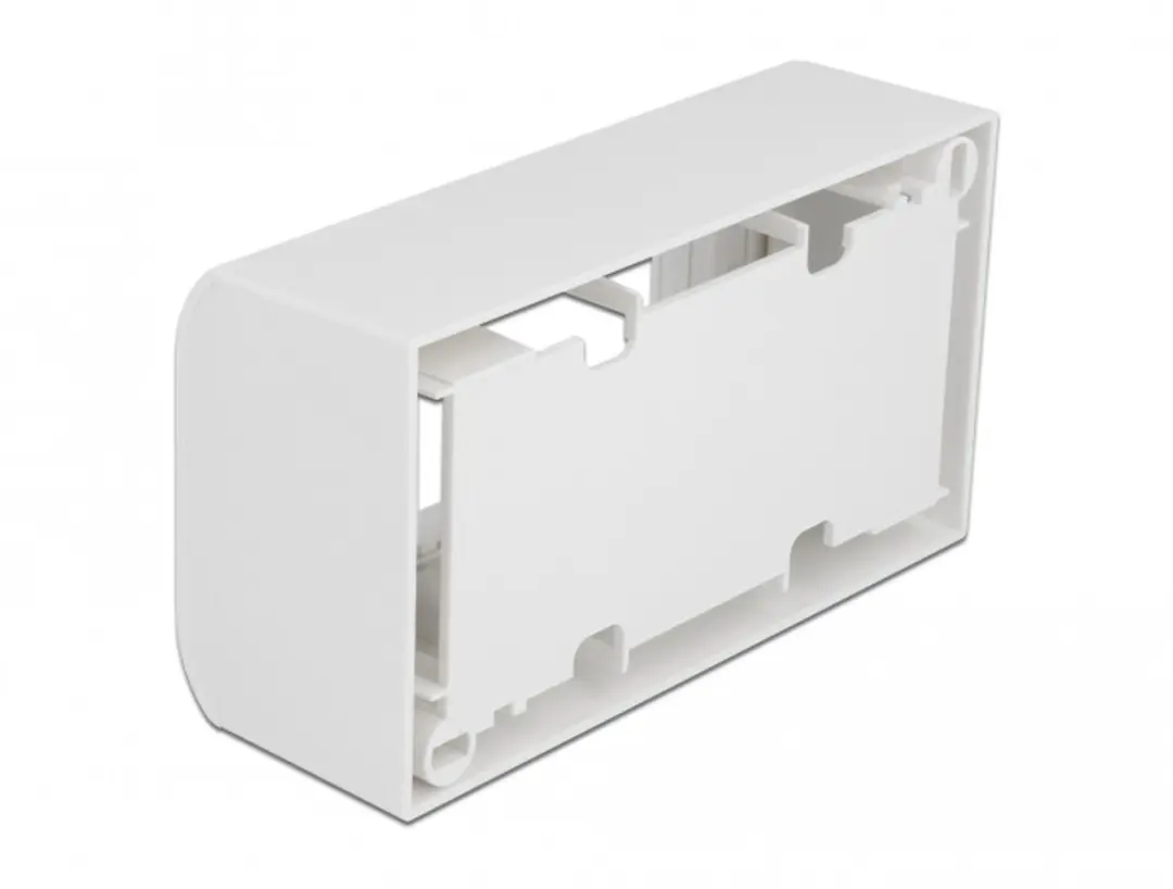 Delock Surface Housing voor Easy 45 Modules 152x82mm - Wit