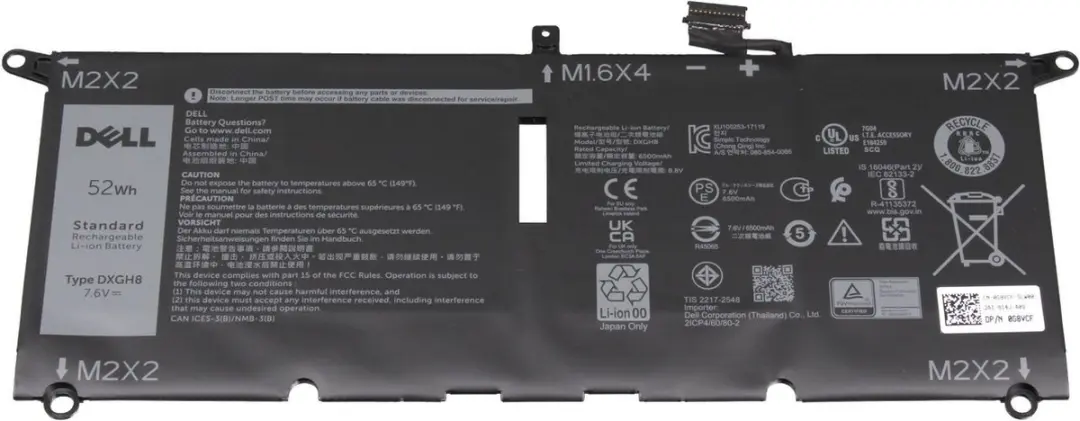 Dell G7GV0 Batterij